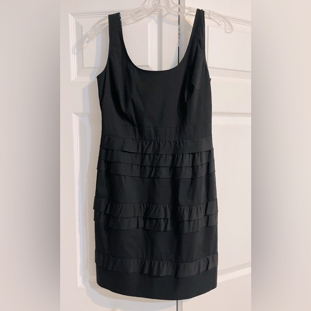 Tahari Sparkly Black Dress